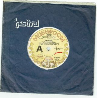 Split Enz - Maybe - Rare Australian 1st Single 7 " 45 Vinyl Record - 1975