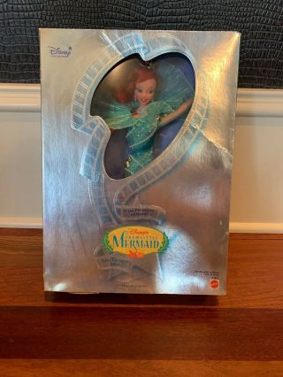 Disney Barbie Little Mermaid Aqua Fantasy Ariel Doll Film Premiere Ed 17827 Rare