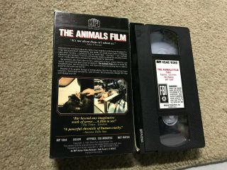 THE ANIMALS FILM VHS OOP RARE BIG BOX SLIP 2