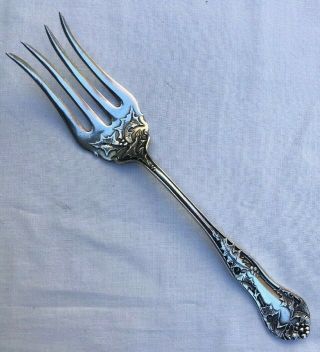 Antique 1904 Smith Holly Silverplate Serving Fork No Monogram