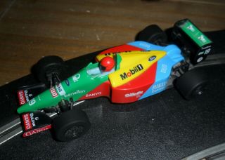 Scalextric Rare Vintage Benetton B189 Formula 1 F1 Car 19 & Fast
