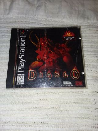 Rare Diablo.  Ps2 W/book Playstation 2