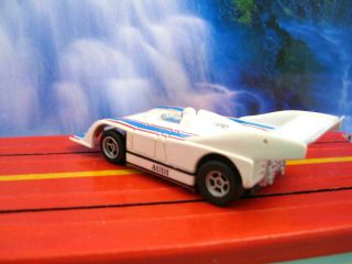 Rare AURORA AFX HO SLOT CAR VINTAGE WHITE PORSCHE 917 - 10K CAN - AM MAGNATRACTION 3