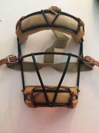 Vintage Catchers Mask Baseball Sonnett Extremely Rare Wilson Man Cave Equipment