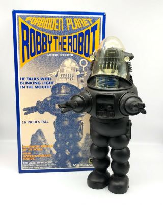 Rare 1983 Masudaya Forbidden Planet Robby The Robot Talking Figure Limited 2