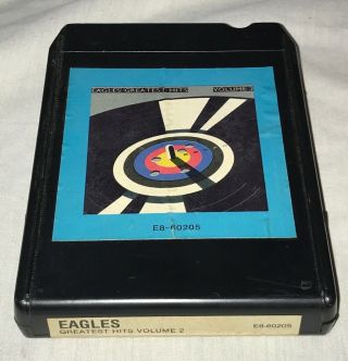 Eagles Greatest Hits Volume 2 Rare 1982 8 Track Cassette Tape