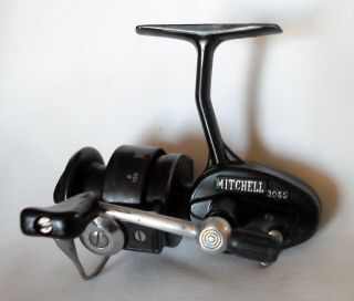 Rare Vintage Mitchell 308s Spinning Reel (france)