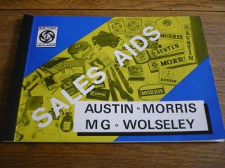 Rare Austin Morris,  Mg,  Wolseley Sales Aids Brochure,  1970