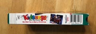 Kidsongs - We Wish You a Merry Christmas (VHS,  1992) EUC RARE HTF Vintage 3