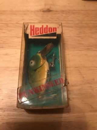 Vintage Heddon Tiny Punkinseed 380 Sun Fishing Lure