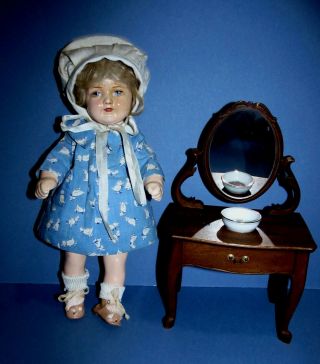 Rare 1916 - 1920 Antique Jessie Mccutcheon 11 " Raleigh Spring Jointed Doll