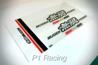 Mugen Sticker Color 16x8cm / Jdm / Rare
