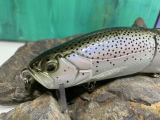 3:16 Lure Company Baby Wake Swimbait Trout Color Top Water Bait - Rare 2