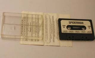 RARE Questprobe: Spiderman by Scott Adams and Marvel for Commodore 64 2