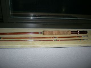 Colorful Bamboo Fly Rod 8 1/2 