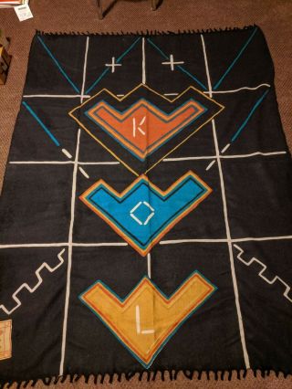 Kings Of Leon - Vip Wool Travel Blanket W/carry Strap - (rare)