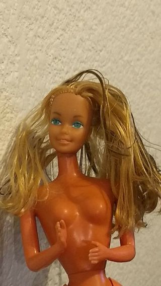 Vintage Barbie Aurimat Made In México Very Rare Hair