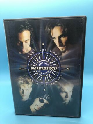 Backstreet Boys - Around The World - Black & Blue (dvd,  2001) Rare