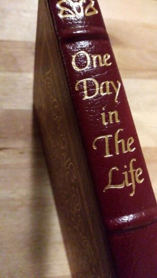 One Day In The Life - Alexander Solzhenitsyn - Easton Press Leather Rare Edition