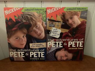 The Adventures Of Pete & Pete Seasons 1 & 2 Dvd Set Nickelodeon Rare Oop