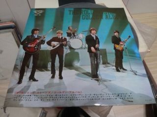 THE ROLLING STONES / GOLDEN ALBUM,  RARE JAPAN ONLY ORIG.  1966 LP UNIQUE COVER 3
