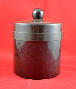 German Wwii Wehrmacht Bakelite Food Flour / Salt Ration Container Rare War Relic