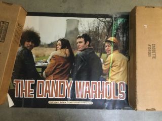 The Dandy Warhols Thirteen Tales Promo Poster Very Rare 20 X 30