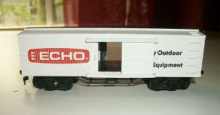 Rare Promo Bachmann Ho Echo Outdoor Power Equipment Freight Train Box Car