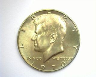 1970 - D Kennedy 50 Cents Gem,  Uncirculated Very Rare This