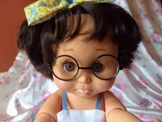 Rare Galoob Baby Face Doll So Sorry Robyn Robin.  Orig.  Outfit.  Restrung