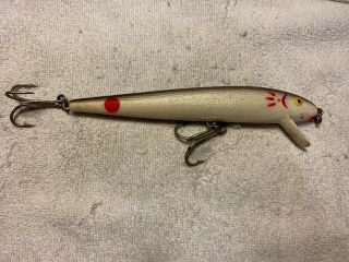 Cordell 7” Redfin Red Spot Old Fishing Lure 4 3