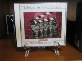 Time Life Sounds Of The Eighties Cinemax Movie Hits Of The 80s Cd Rare & Oop Ln