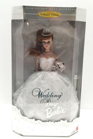 Vintage Barbie Doll Bridal Wedding Day Barbie Red Hair Collectors Edition