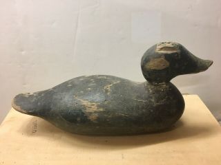 Antique Drake Mallard Duck Decoy - Hays Or Mason