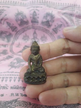 Phra Kring Wat Suthat Thewararam Thai Buddha Amulet