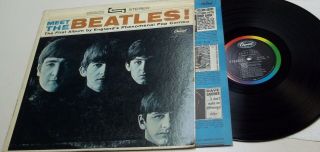 Meet The Beatles Stereo 3 Bmi Rare 3 Feb 1964 Wax Lennon