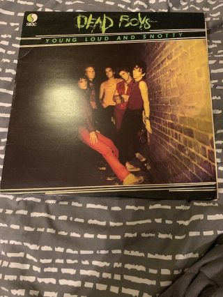 1st Press Rare Dead Boys Young,  Loud And Snotty Vinyl Lp Album 12 "