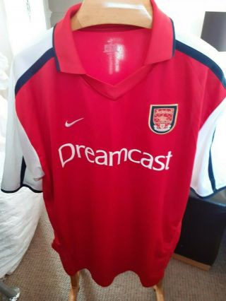 Rare Old Arsenal 2000 Football Shirt Size Xx Large