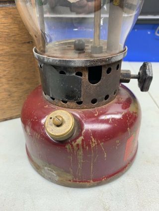 Rare - Vintage AGM White Gas Single Mantle Lantern Complete 2