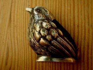 A Fine Solid Sterling Silver Hallmarked Novelty Bird Pin Cushion