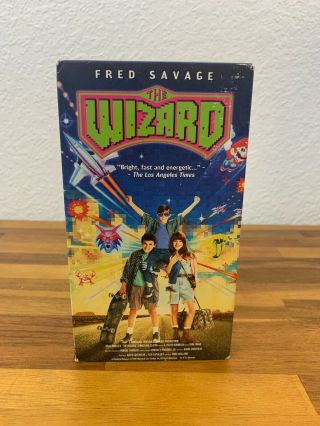 The Wizard (vhs,  1990,  Movie) Nintendo Related: Nintendo Fred Savage Rare