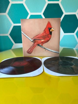 Alexisonfire - Old Crows / Young Cardinals 2xlp Grey/black Red/black Vinyl Rare