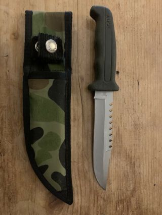 Rare Vintage Buck Knife 639 - Fieldmate Survival 1990 Usa