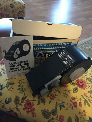 Vintage Rare Watson Model 100 35mm Bulk Film Loader