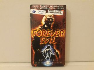 Forever Evil (1987/1999,  Vci Video Vhs) Rare/oop Horror Vhs