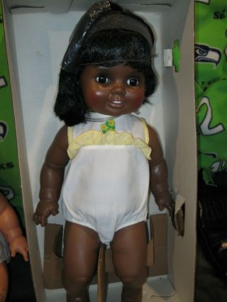 Ideal 72 - 73 Vintage Baby Crissy 24’’ African American Baby Doll