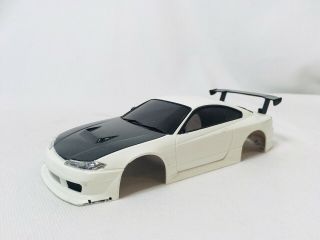 Kyosho Mini - Z Body Nissan Silvia White With Wing Rare Item