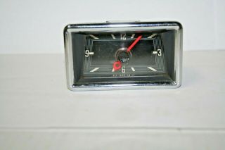 Rare Vintage Antique1960`s Mercedes - Benz Clock Germany