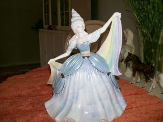 Coalport Figurine " Rain " And Extremely Rare 361 Of 2500 Only