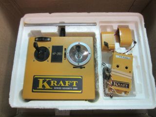 Rare - Kraft Kp - 2bs Series 71 And Kraft Series 72 Transmitters With One Receiver